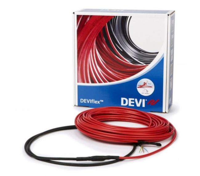 Нагревательный кабель 18T DEVIflex - 90м 1625Вт