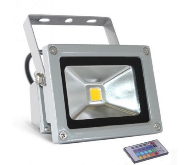 Прожектор LED Lemanso 20W IP65 RGB 1LED LMP9-21 RGB - с пультом