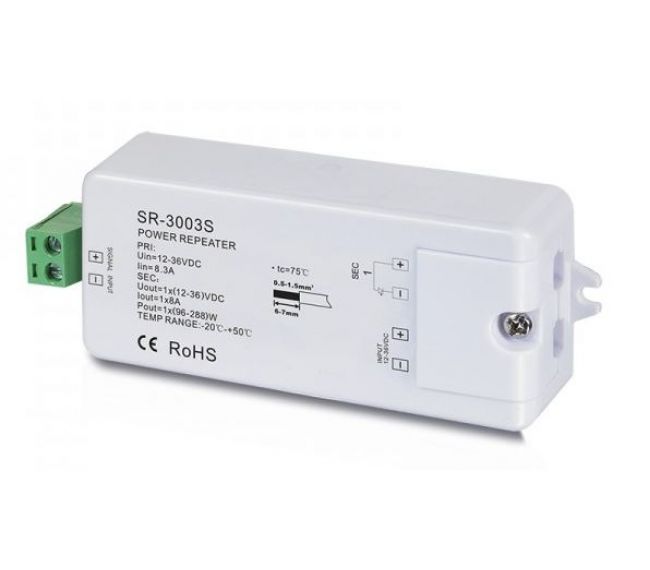 LED повторитель SR-3003S (10207) 1-канал 8А - Sunricher