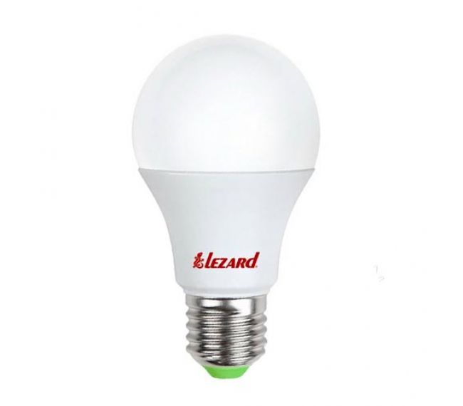 Лампа LED светодиодная Lezard Glob A60 7W E27 4200К 220V - шар