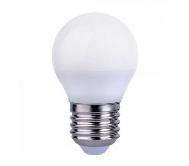 Лампа LED светодиодная мат Lemanso G45 E27 6W 480LM 4500K 220V / LM753 Шар