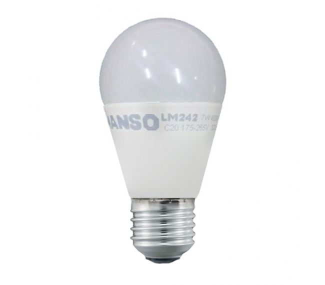 Лампа LED светодиодная мат Lemanso 7W G45 E27 520LM 6500К 170-260V / LM750 (LM242) Шар